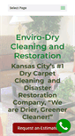Mobile Screenshot of enviro-drycarpetcleaning.com