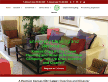 Tablet Screenshot of enviro-drycarpetcleaning.com